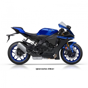 Мотоциклет Yamaha YZF-R1 в цвят Yamaha Blue