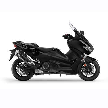 Скутер Yamaha TMAX - още по-мощен въртящ момент, обърнати вилки от мотоциклетен тип и link-type задно окачване