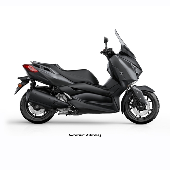 Новият спортен скутер с TMAX ДНК - Yamaha X-MAX 300 Sonic Grey